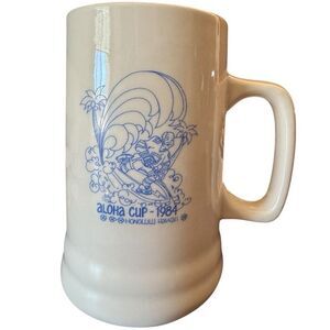 DAGA Hawaii 1984 Aloha Cup Ceramic Stein